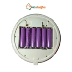 Jysuper 2570 Rechargeable Table Fan with 7200mAh Battery & RGB Light - Image 4