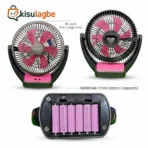 Jysuper 2526 Rechargeable Table Fan - Image 2