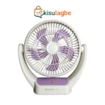 Jysuper JY-2523 Rechargeable Fan - 3600mAh Battery & 3-Speed Control