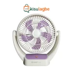 Jysuper JY-2523 Rechargeable Fan - 3600mAh Battery & 3-Speed Control
